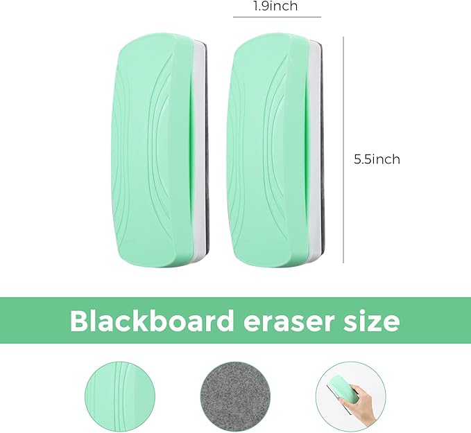 Ddaowanx Whiteboard Eraser, Magnetic Dry Erase Eraser, Glass Board Eraser - Image 3