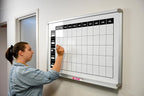 Work Week Dry-Erase Scheduling Whiteboard 60" x 40" - Image 3