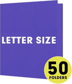 Two Pocket Folders, RAZCC 50 Pack 2 Pocket Folders Fit Letter Size Paper - Image 4