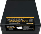Lineco, 8x10 Museum Archival Storage Box, Drop Front Design - Image 5