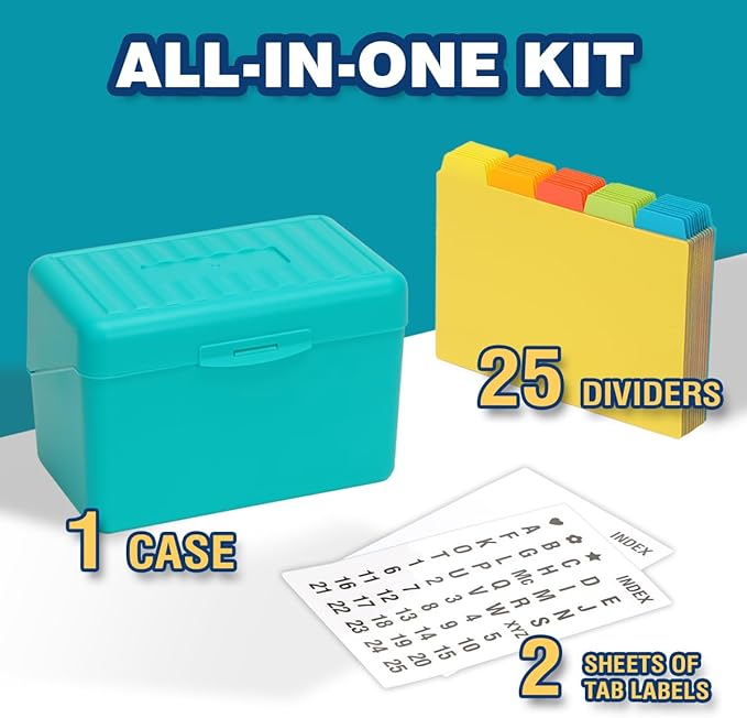 H4D Index Card Holder 4x6 Inches - Image 2