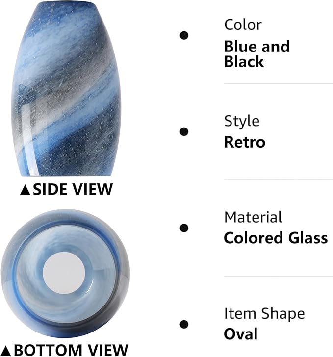 Fixture Replacement Globe Shade, Lampshade - Image 4