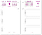 Brownline® 2025 Daily Desk Calendar Refill, 12 Months, January to December, 6" x 3.5" (C2R-25)