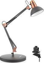 lepower metal adjustable desk lamp with clamp, swing, main product view