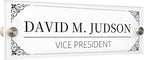 Personalized Office Wall Name Plate Sign Custom Door Name Plate Office Gifts by Unknown
