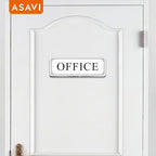 ASAVI “OFFICE” Acrylic Door Sign – Waterproof & Fade-Resistant Office Label - Image 6