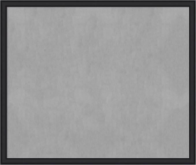 Amanti Art Black Framed Magnetic Board 43x51 Oversize Vision Board by AmantiArt