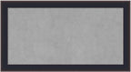 Amanti Art Black Framed Magnetic Board 15x27 Small Vision Board by AmantiArt