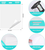 SHARBDA Sticky Easel Pad, 25 * 30 inch, Self-Stick Flip Chart Paper, Super - Image 2