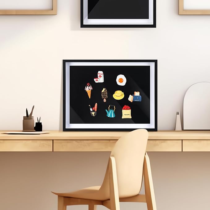 Vicenpal 1 Pcs Large Magnetic Board 16" x 12" Magnet Display Board Removable - Image 4