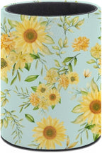 DIYYAO Personalize Sunflower Pattern Circular Pen Holder - Image 3