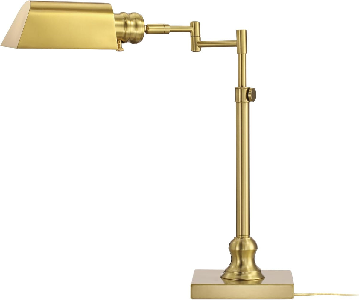 O'Bright Arcadia Pharmacy Desk Lamp, Antique Brass