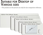 Large Desk Mat - 47.2"x 17" Non-Slip PU Desk Pad - Image 5