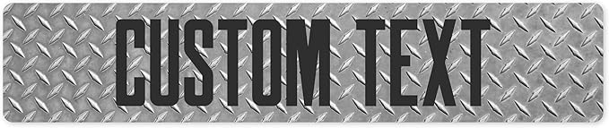 Custom Sign, Custom Street Sign, 11 Font Colors, 13 Font Styles, 4 Hole Options by MySignCenter