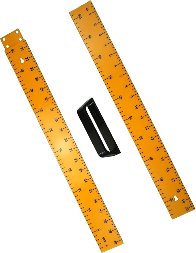 39in Yellow Plastic Meter Stick by CAQ