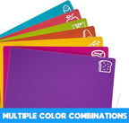 7 Pieces Flexible Cutting Boards, BPA Free Plastic Cutting Boards - Image 3