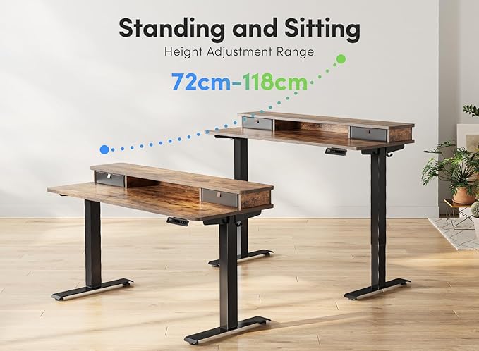 FEZIBO 40 x 24 Inch Height Adjustable Electric Standing Desk - Image 5