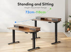 FEZIBO 55''x 24'' Height Adjustable Electric Standing Desk - Image 5