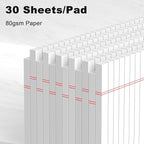 AILZFEI 12pcs Small Note Pad 5x8 College Ruled White Legal Pads Paper Notepads - Image 3