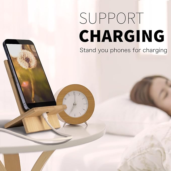 Healfyya Bamboo Tablet Holder - Image 4