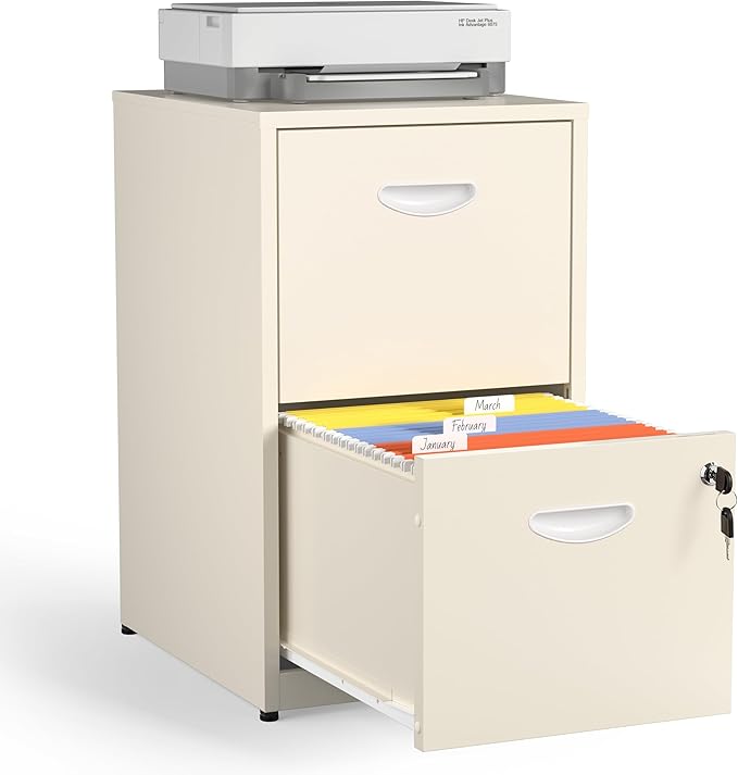 Kubohogar 2 Drawer File Cabinet by Kubohogar