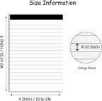 Nichela Notepad for Daily Planning and Organization of Work – 4 x 6-inches - Image 2