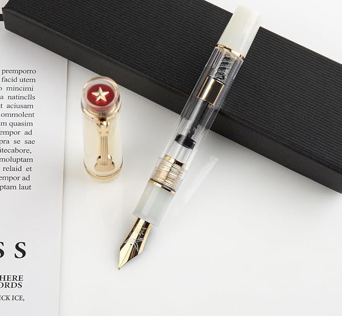 JINHAO 1935 Fountain Pen TIANDAO Series #8 Nib Ink Pen - Image 5