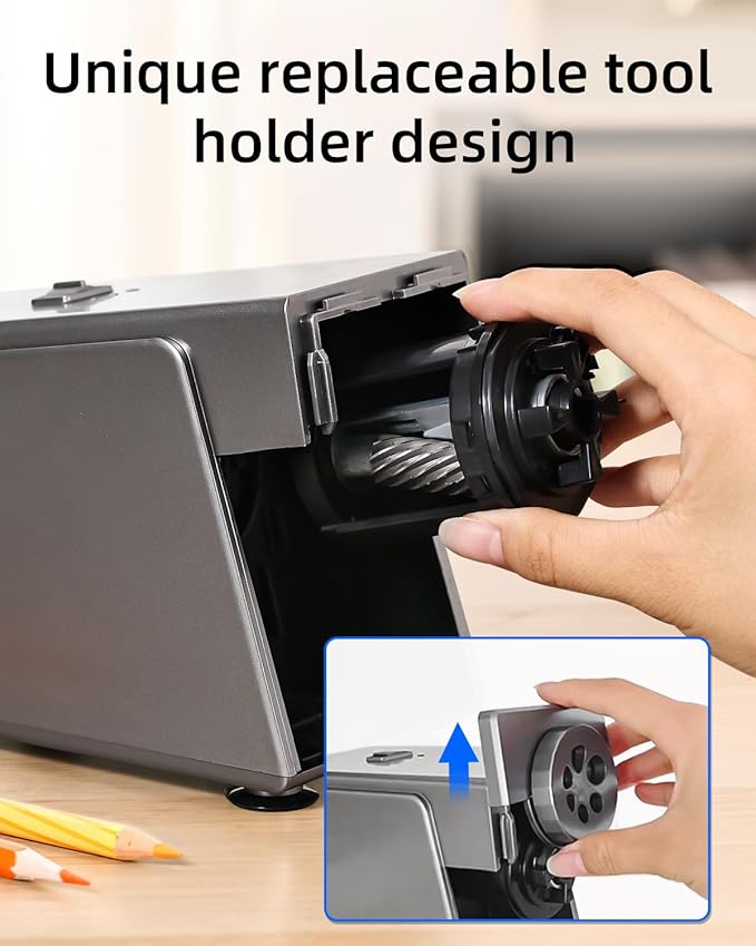 ZMOL Heavy Duty Electric Pencil Sharpener - Image 8