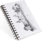 Elan A5 Sketchbook, 80 Sheets Italian Paper 80 lb/120 GSM, Acid-Free Sketch - Image 7