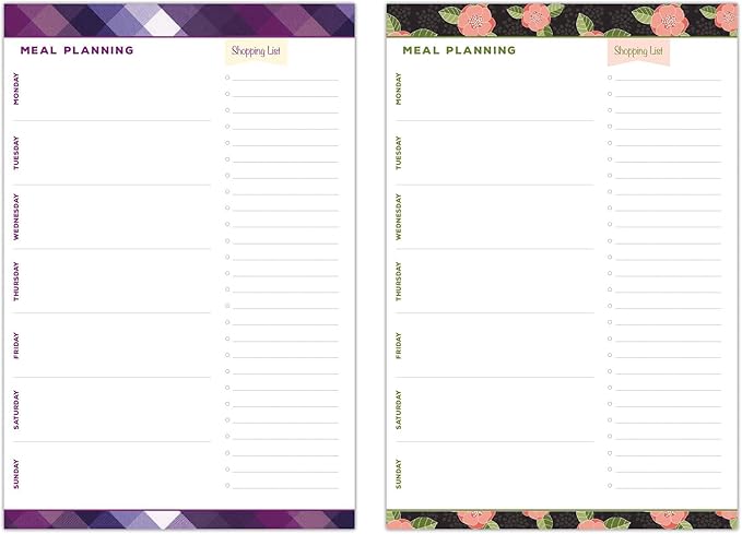 Meal Planning Pad 6"x9", 80 Sheets Per Pad - Image 8