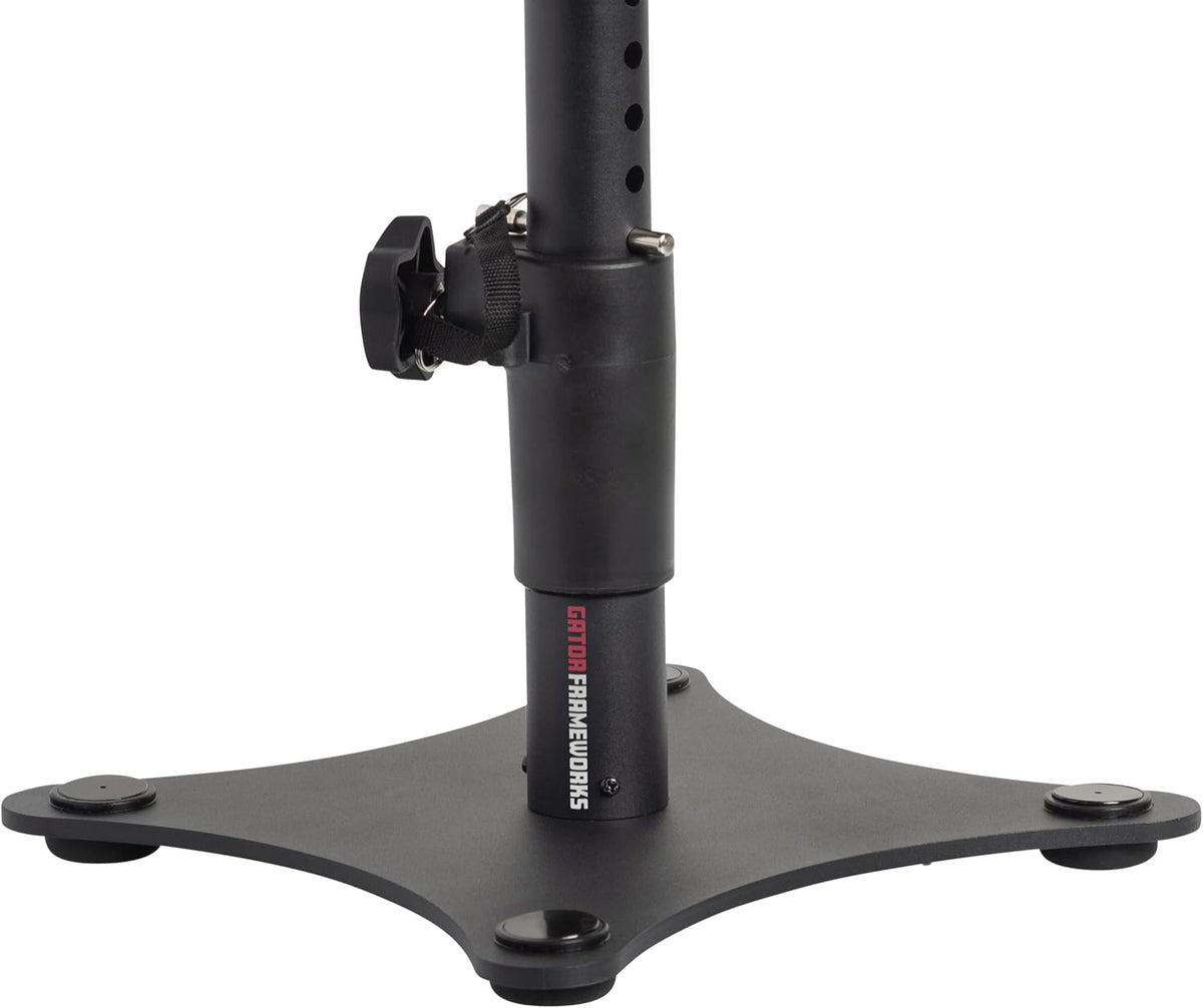 Gator Frameworks Desktop Studio Monitor and Speaker Stands with EVA Foam Padd...