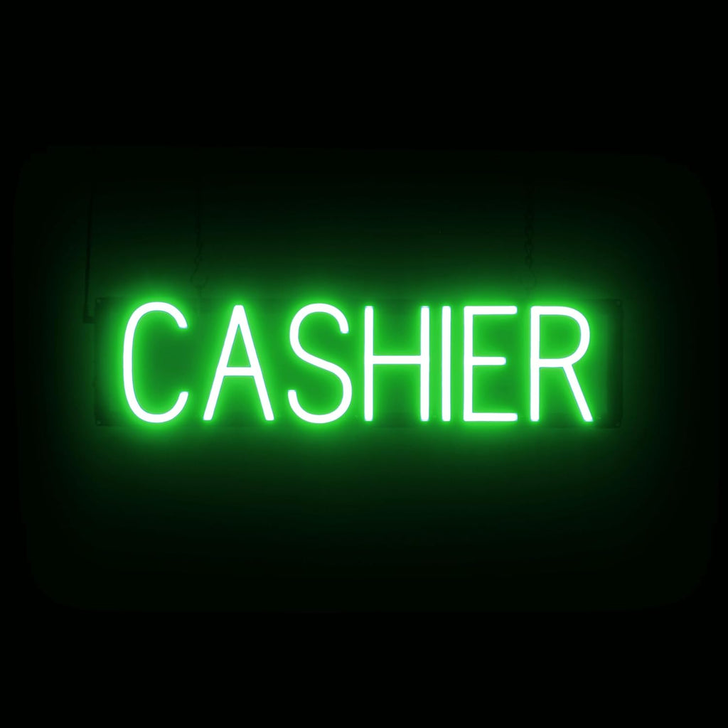 SpellBrite CASHIER Sign | Directional Sign