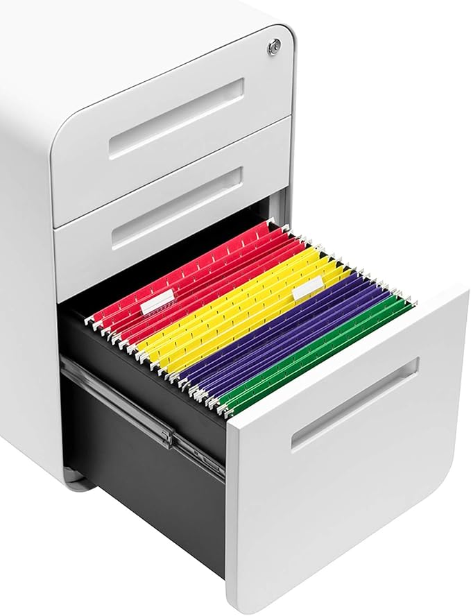 Laura Davidson Furniture Stockpile 3 Drawer File Cabinet - Image 6
