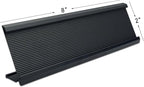 SINYUDUN 10 Pack 2" x 8" Aluminum Desk Name Plate Holder, Office Name Plate - Image 4