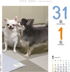 Inu Mekuri 2026 Calendar Refill, Daily CK-D26-02