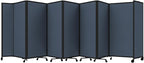 Versare Room Divider 360 Portable Wall Partition | Folding Panels | Large by VERSARE