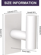 VAEHOLD Wall Towel Hooks, Heavy Duty Sticky Holder Waterproof Towel Hooks - Image 6