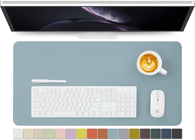 Leather Desk Mat by HOMIEAZICOZI