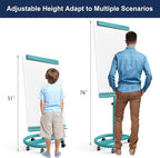 TSJ OFFICE Rolling Whiteboard Standing - Image 3