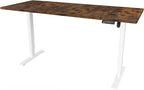 VIVO Electric 71 x 30 in Rustic Standing Desk, Memory Height Adjustment - Image 9