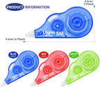 Unjoo White Correction Tape, Fast Clean Tear-Resistant Tape - Image 2