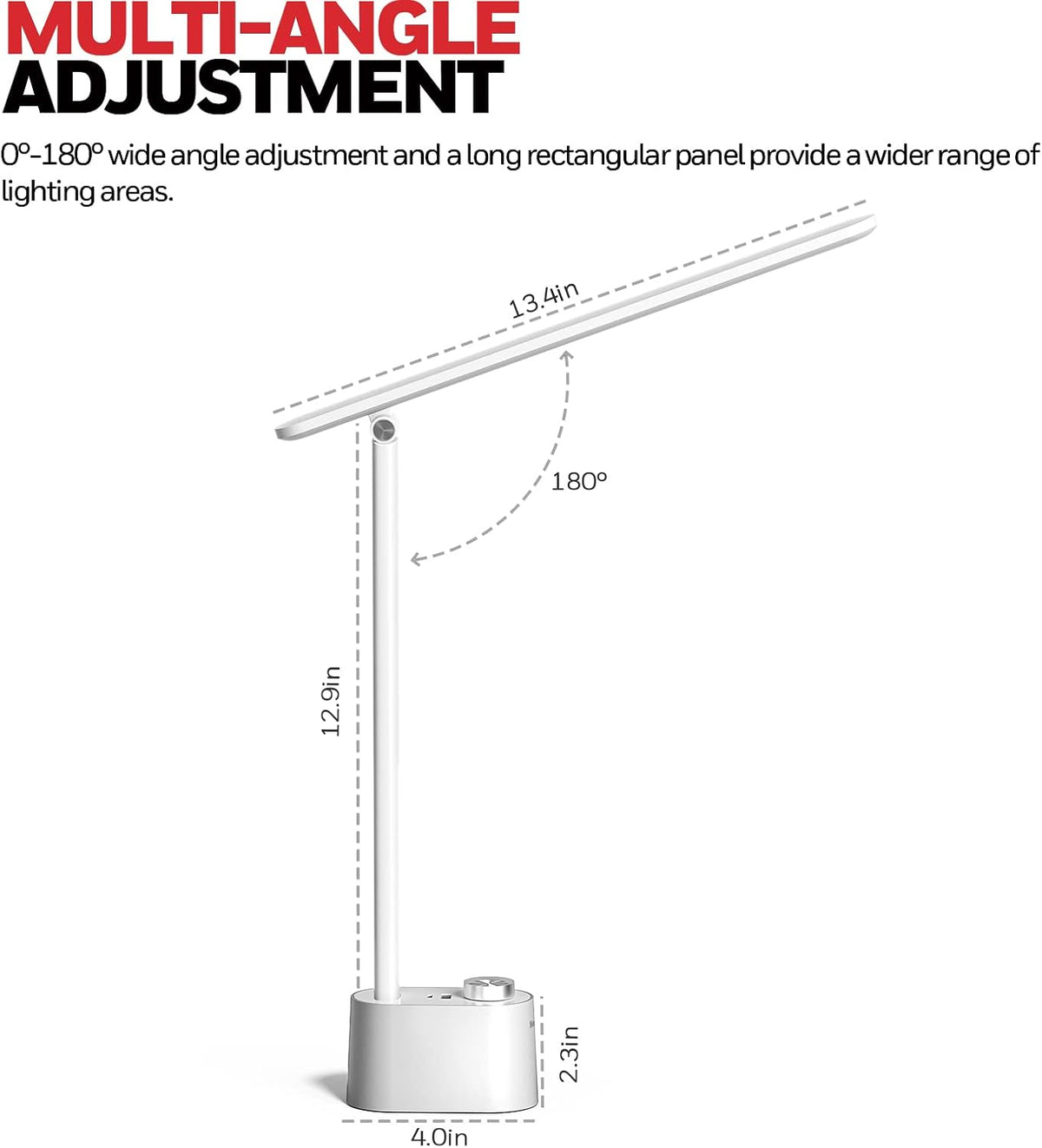 honeywell h01 pro sunturalux compact led desk lamp shown in use