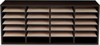 Safco Wooden Paper and Mail Organizer - Image 2