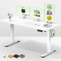 veken 55 inch large electric standing desk, gaming, main product view