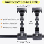 Adjustable Paper Holder Copy Holder, Flexible Rotating Clips, Handy Artist - Image 3