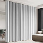 cbsroro Room Divider Blackout Curtain Track Curtains Wall Dividers Panels Screen by CBSROROHome
