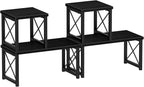 Honiter 2 Sets Desk Shelf, Desktop Organizer Shelf, Freestanding Small - Image 9
