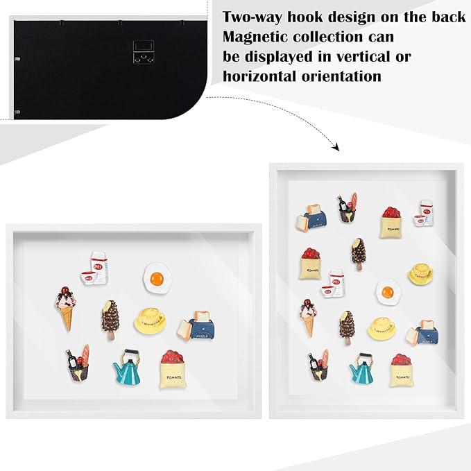 Vicenpal 1 Pcs Large Magnetic Board 16" x 12" Magnet Display Board Removable - Image 7
