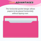Feifeiya Magnetic Pocket File Holder Large File Folder Organizer Paper Mail - Image 3