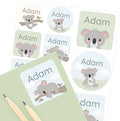 Large Name Labels for Kids by Teddylabels